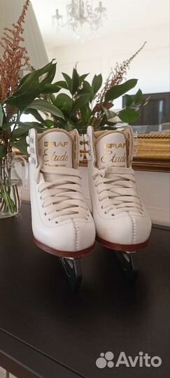 Коньки фигурные Graf Etude детские 26р+ аксессуары