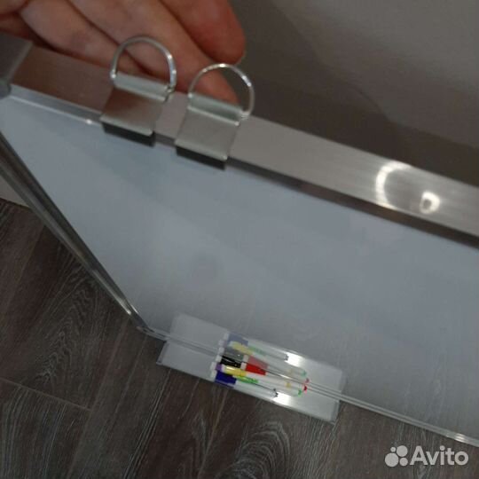 Доска демонстрационная магнитно-маркерная, 100на70