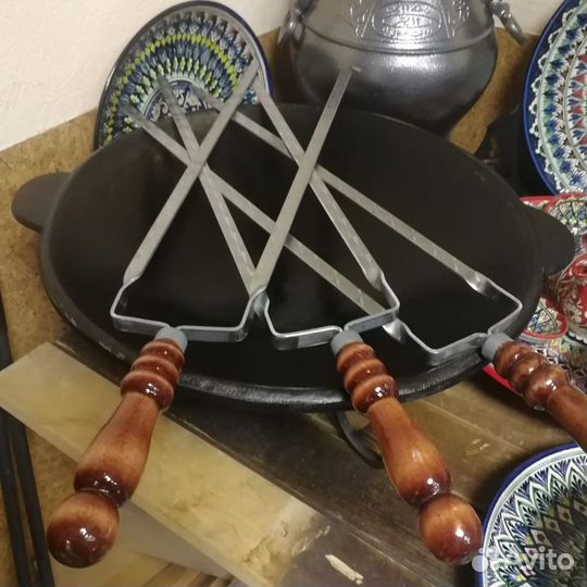 Шампур двойной