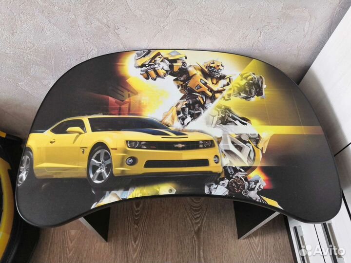 Кровать машина Комаро Transformers Бамблби