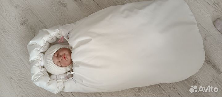 Зимний конверт в коляску