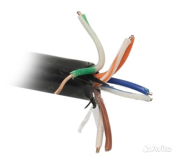 Кабель ExeGate UTP 4 пары кат.5e CCA, 24AWG