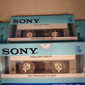 Аудиокассеты новые sony EF90 (не improved)