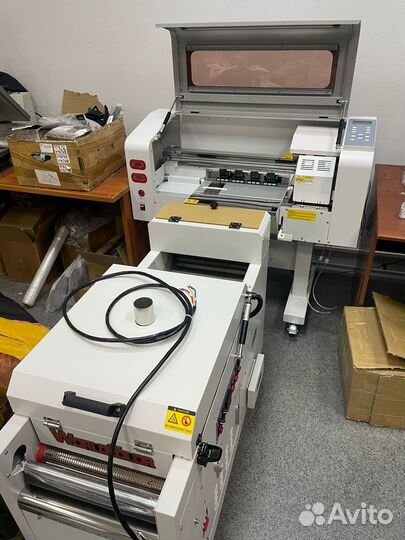 DTF принтер+ шейкер сушка