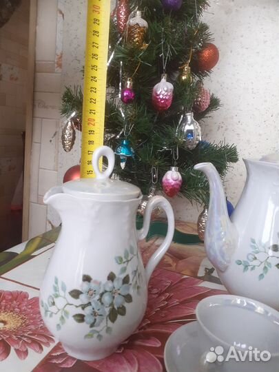 Кофейный сервиз СССР Полтавский фарфоровый завод