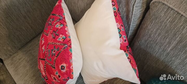 Подушка в этно стиле