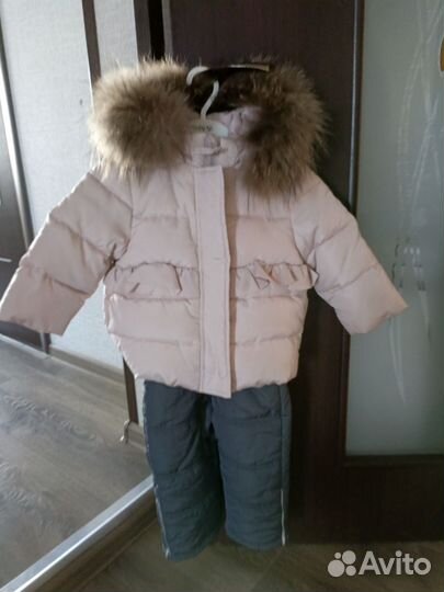 Зимний костюм для девочки