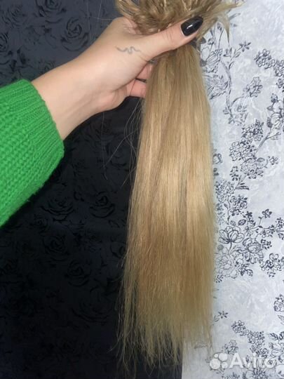 Волосы для наращивания натуральные бу