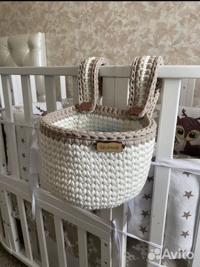 Корзина на детскую кроватку