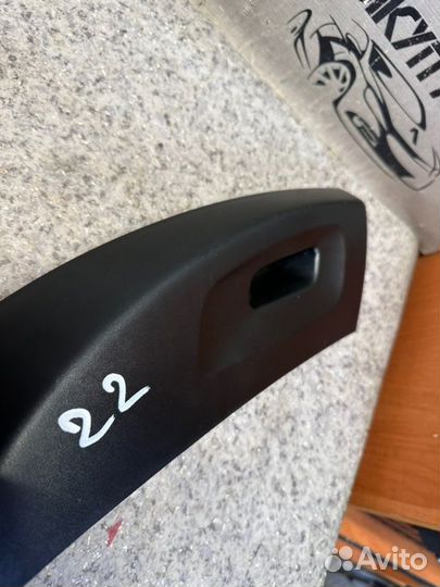 Заглушка рейлинга левая Renault Duster 1