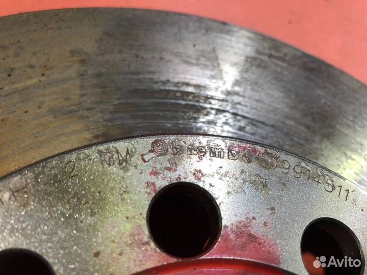 Диск тормозной передний Шкода Октавиа 1Z (2008