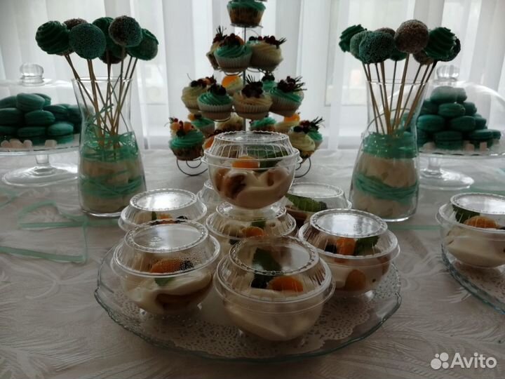 Домашние орты на заказ, капкейки,штучные десерты