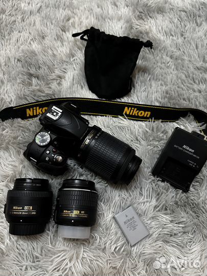 Зеркальный фотоаппарат Nikon d3300