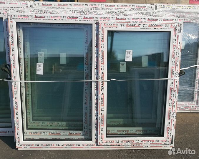 Пластиковые окна 1300х1100