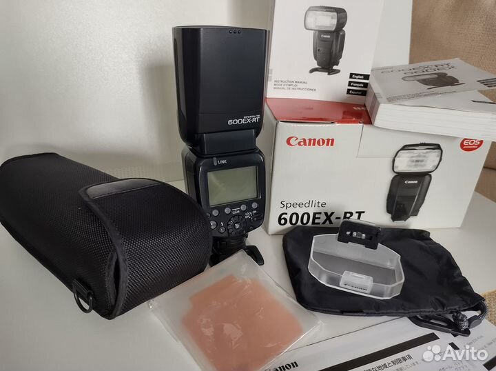 Вспышка Canon speedlite 600ex-rt Япония