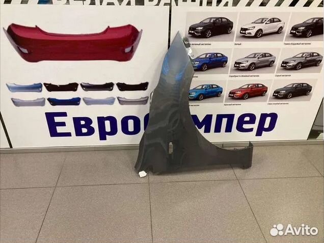 Крыло правое Hyundai Solaris 2011-2017 Окрашенное