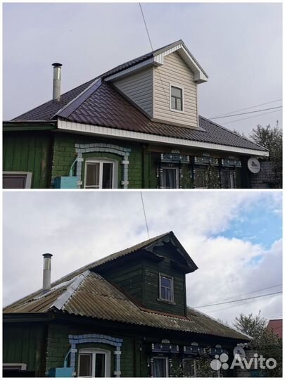 Монтаж металлочерепицы