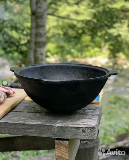 Казан узбекский чугунный наманганский