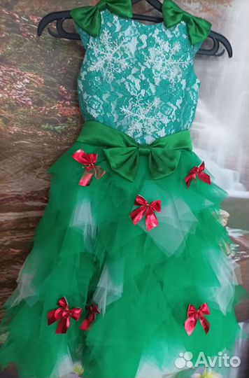 Платье елочка 110 116