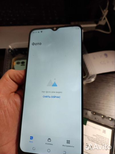 Телефон Tecno Spark 7 разбор запчасти