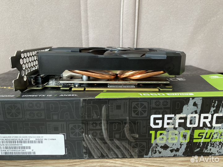 Видеокарта gtx 1660 super