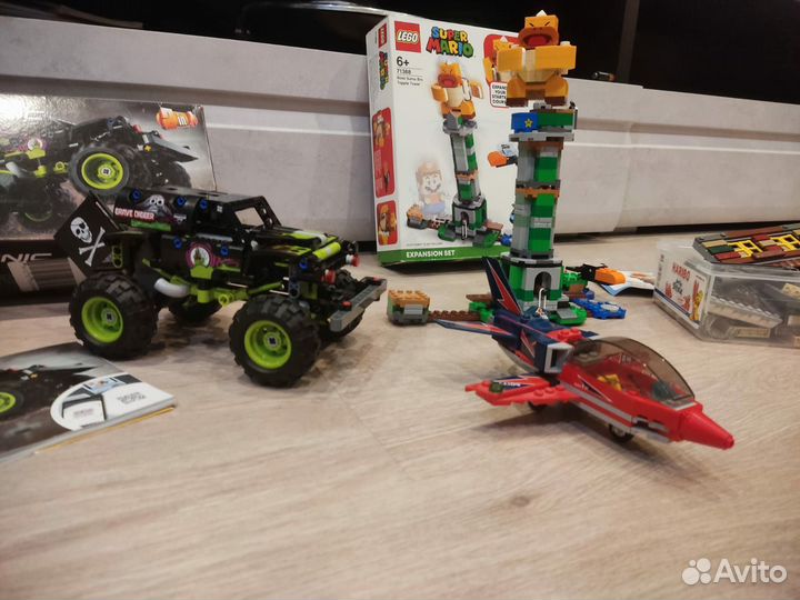 Конструктор Lego technic Mario и другие