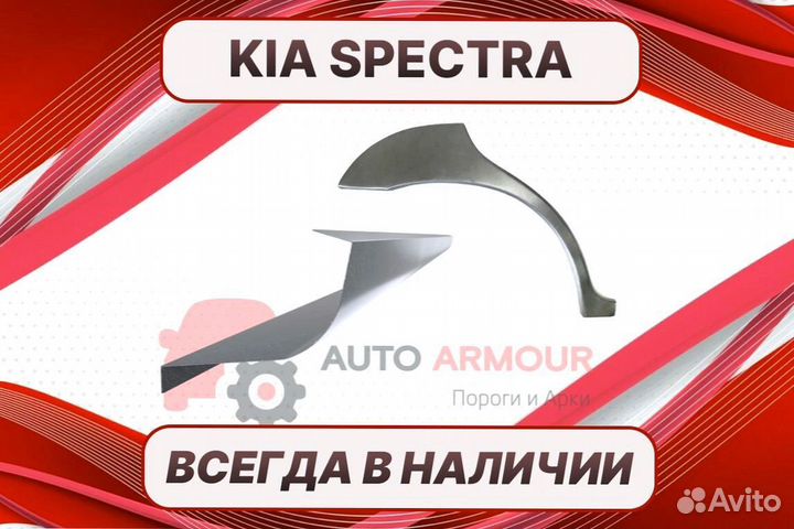 Задняя арка Kia Carnival ремонтные