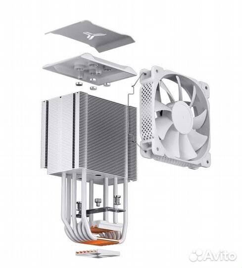Кулер для процессора Jonsbo HX6240, белый