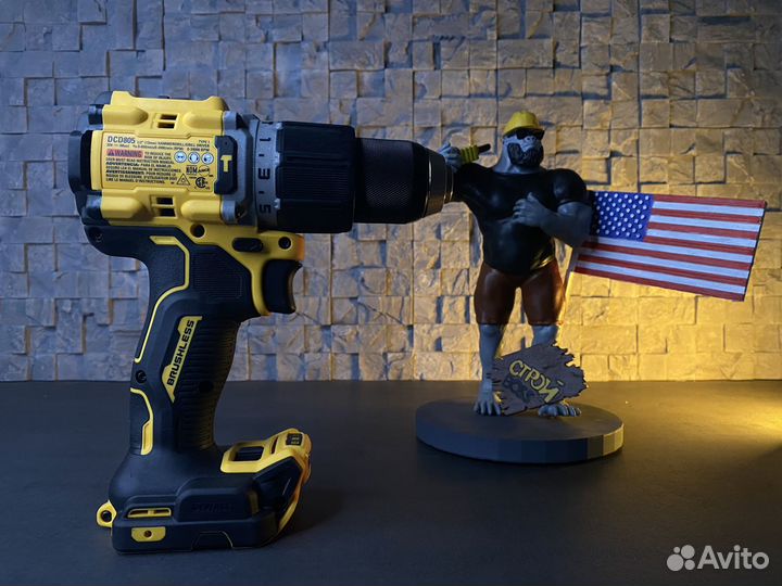 Ударный шуруповерт DeWalt DCD805 (США)