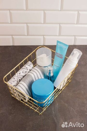 Корзинка металлическая для хранения