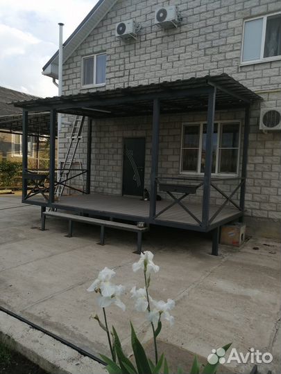 Заборы ворота навесы