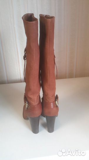 Новые сапоги натуральная кожа