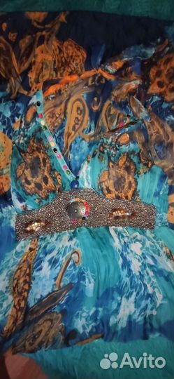 Летнее платье в пол