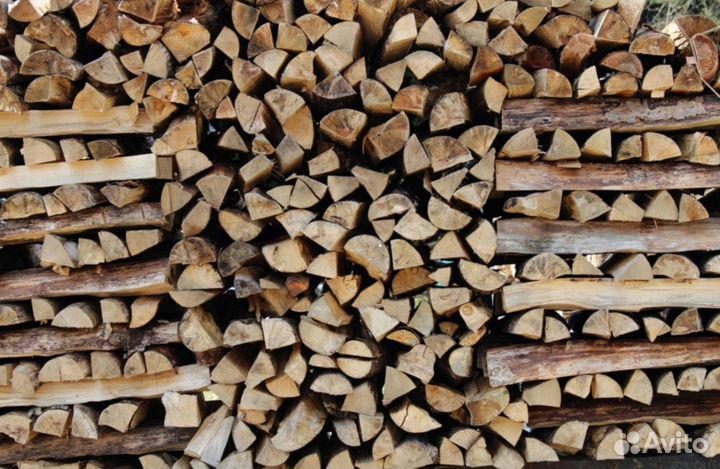Дрова колотые ольха