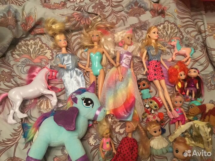 Большой дом для барби и куклы