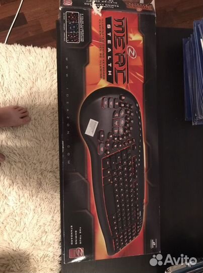 Клавиатура игровая+игры для рс