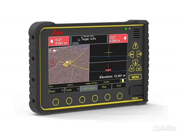 3d cистема нивелирования Leica iGG4 для грейдера