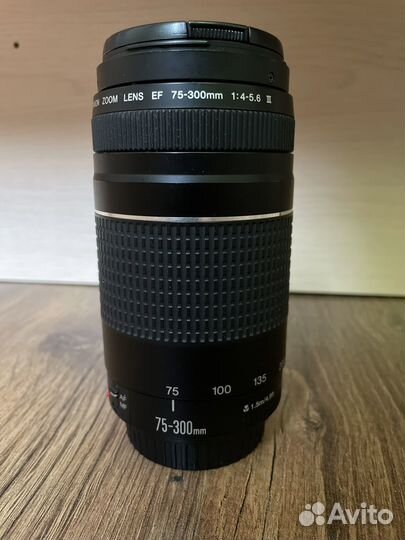 Объектив canon ef 75 300mm