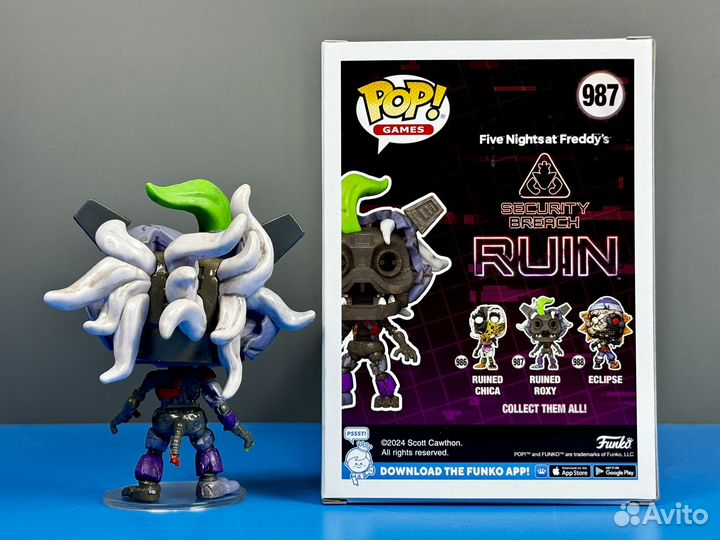 Funko Pop Games 987 Ruined Roxy (FNaF)