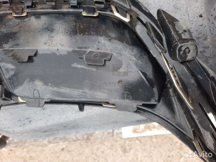 Накладка заднего бампера Volkswagen Tiguan 2