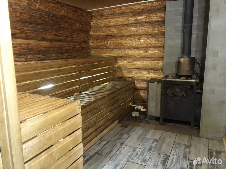 Русская баня на дровах