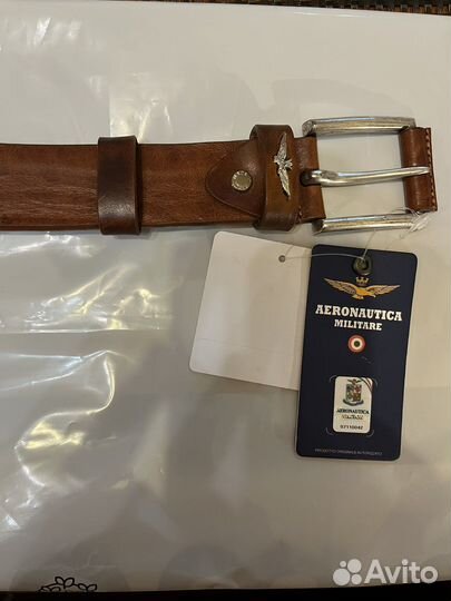 Ремень премиум бренд Аэронавтика Милитари Италия