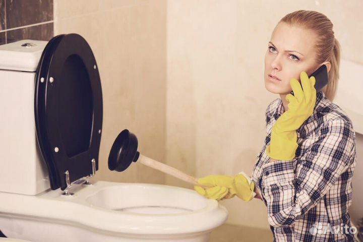 Устранение засоров, прочистка канализации