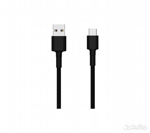 Кабель Xiaomi Mi USB/Type-C 1м Braided Cable SJV4109GL черный