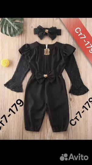 Комбинезон праздничный для девочки