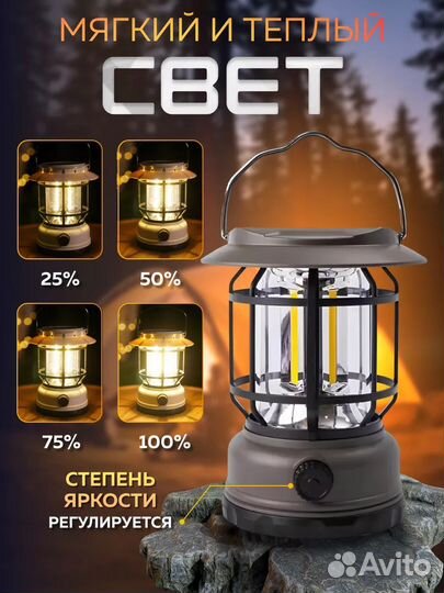 Кемпинговый фонарь