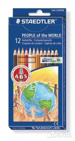 Цветные карандаши 12 цветов Boris Club