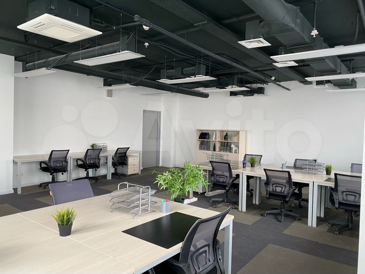 Аренда офиса 90 м² с полным комплексом услуг