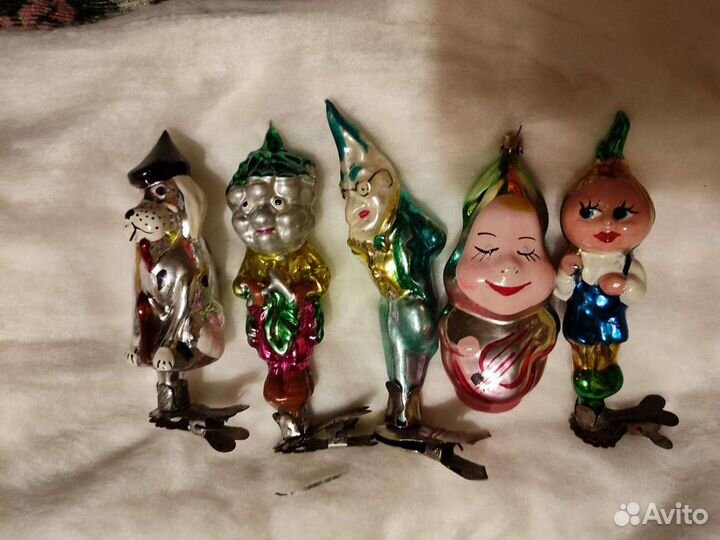 Ёлочные игрушки СССР