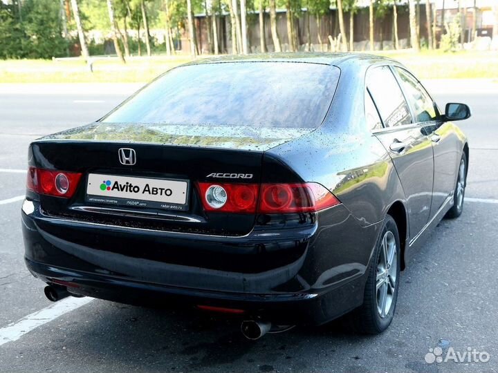 Honda Accord 2.4 AT, 2007, 202 500 км